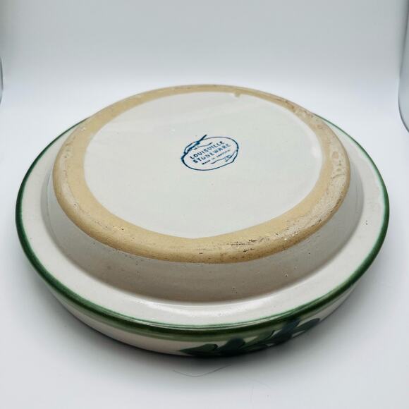 Pies By Mom Louisville Stoneware Pie Dish Vintage Bakeware Kentucky USA Baking - Picture 6 of 7